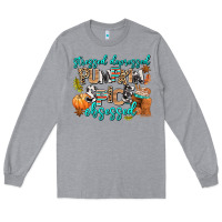 Heather Grey stressed depressed pumpkin spice obsessed Long Sleeve Tee - AdoDesignShop