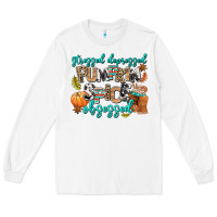 White stressed depressed pumpkin spice obsessed Long Sleeve Tee - AdoDesignShop