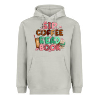Moon Dust sip coffee read book Heavyweight Hoodie - MaliasSmallBusiness