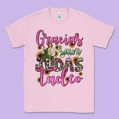 Gracias San Judas Tadeo Classic Tee Designed By Jahusdesignshop