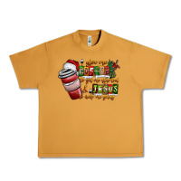 Peanut Butter Coffee  Jesus Urban Heavy Tee - CowhideDigitalArt