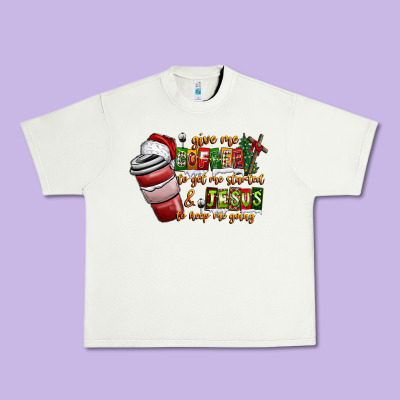 Coffee  Jesus Urban Heavy Tee Designed By Cowhidedigitalart