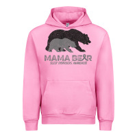 Fuchsia Pink Mama Bear Sleep Disorders Awareness Urban Hoodie - Bettercallsaul
