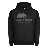 Pigment Black Mama Bear Sleep Disorders Awareness Urban Hoodie - Bettercallsaul