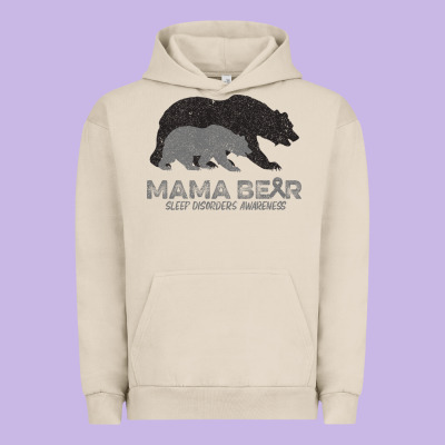 Mama Bear Sleep Disorders Awareness Urban Hoodie Designed By Bettercallsaul
