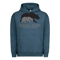 Pigment Midnight Navy Mama Bear Sleep Disorders Awareness Urban Hoodie - Bettercallsaul