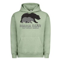 Pigment Oil Green Mama Bear Sleep Disorders Awareness Urban Hoodie - Bettercallsaul