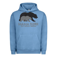 Pigment Pebble Blue Mama Bear Sleep Disorders Awareness Urban Hoodie - Bettercallsaul