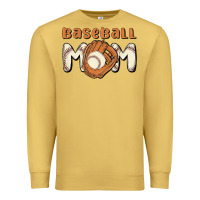 Antique Gold baseball mom Premium Sweatshirt - MaliasSmallBusiness