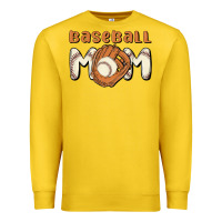 Lemon baseball mom Premium Sweatshirt - MaliasSmallBusiness
