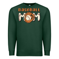 Sports Green baseball mom Premium Sweatshirt - MaliasSmallBusiness