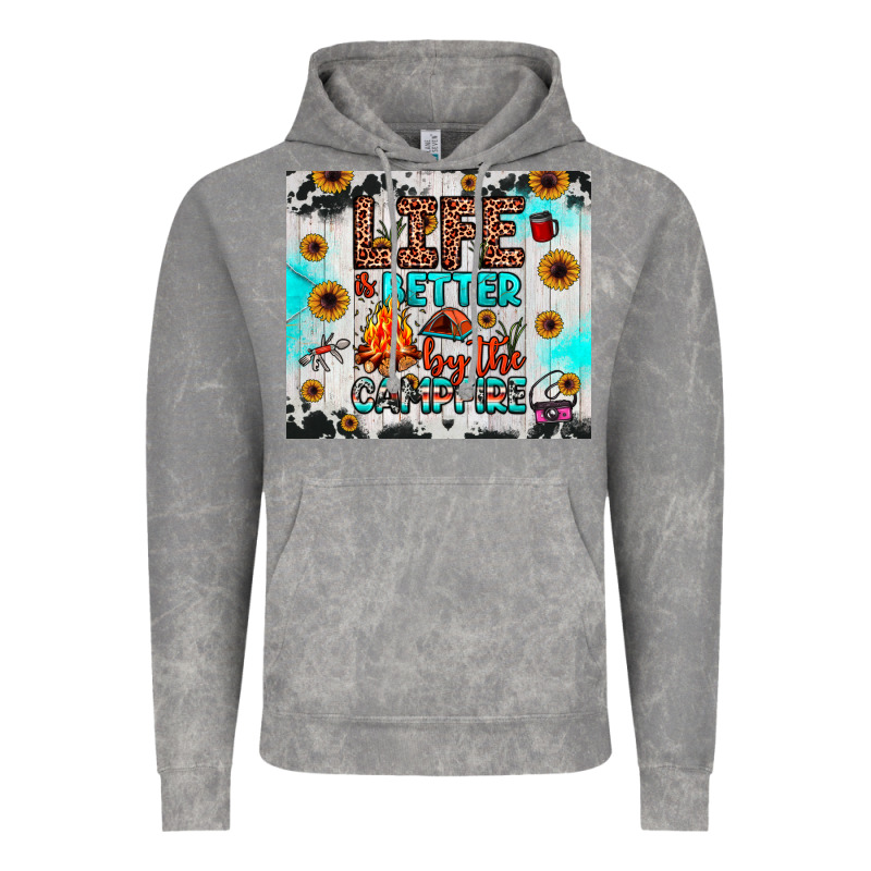 Life Is Better By The Campfire Vintage Hoodie by JahusDesignShop | Teevron