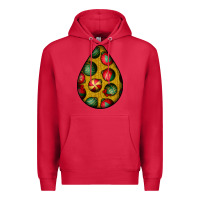Cardinal christmas  teardrop Premium Hoodie - BundleAndBundleShop