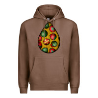 Chestnut christmas  teardrop Premium Hoodie - BundleAndBundleShop