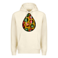Sandshell christmas  teardrop Premium Hoodie - BundleAndBundleShop