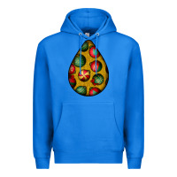 True Royal christmas  teardrop Premium Hoodie - BundleAndBundleShop
