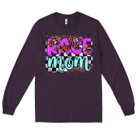 Plum race mom Long Sleeve Tee - JahusDesignShop