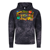 Cloud Black teacher Vintage Hoodie - texasbilliewilder