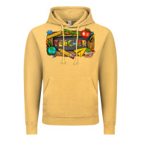 Vintage Mustard teacher Vintage Hoodie - texasbilliewilder