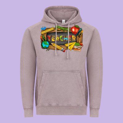 Vintage Hoodie teacher