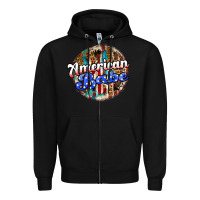 Black american babe Zipper Hoodie - JahusDesignShop