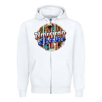 White american babe Zipper Hoodie - JahusDesignShop