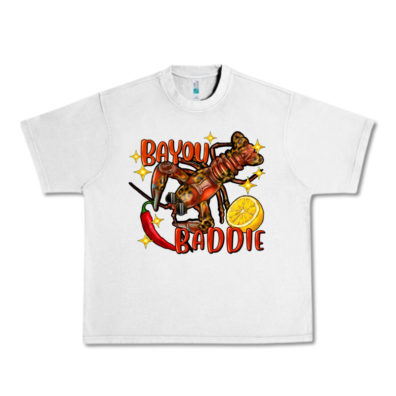 Crawfish Bayou Baddie Urban Heavy Tee by FaDigitalArtStudio | Teevron