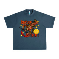 Midnight Navy crawfish bayou baddie Urban Heavy Tee - FaDigitalArtStudio