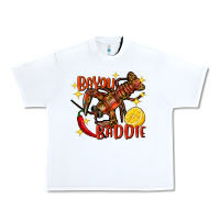 White crawfish bayou baddie Urban Heavy Tee - FaDigitalArtStudio