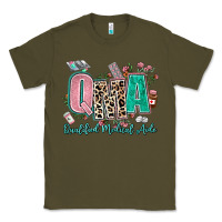 Army Green qma qualified medical aide Classic Tee - AdoDesignShop