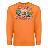 Carrot 100 days of coffe and chaos Premium Sweatshirt - MaliasSmallBusiness