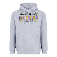 Heather Grey when all else fails god doesnt Heavyweight Hoodie - MaliasSmallBusiness