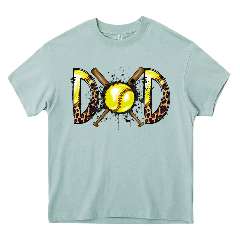 Dad Softball Heavy Core Tee by RacoonDesign | Teevron