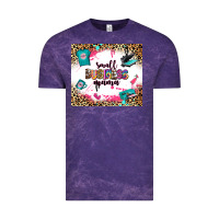 Cloud Purple small business mama Vintage Tee - Zillion Design Studio