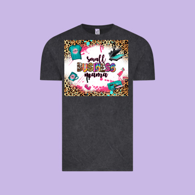 Small Business Mama Vintage Tee Designed By Zillion Design Studio