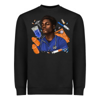 Black afro man nurse Heavyweight Sweatshirt - texasbilliewilder