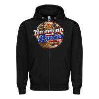 Black american babe Zipper Hoodie - JahusDesignShop
