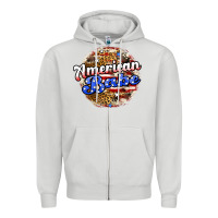Dove Grey american babe Zipper Hoodie - JahusDesignShop