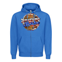 True Royal american babe Zipper Hoodie - JahusDesignShop