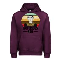 Mauve Wine Notorious RBG Urban Hoodie - Bettercallsaul
