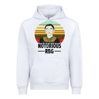 White Notorious RBG Urban Hoodie - Bettercallsaul