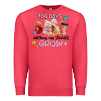 Cardinal 100 days of watching my students grow Premium Sweatshirt - MaliasSmallBusiness