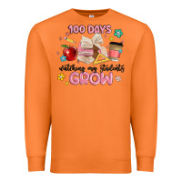 Carrot 100 days of watching my students grow Premium Sweatshirt - MaliasSmallBusiness