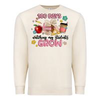 Sandshell 100 days of watching my students grow Premium Sweatshirt - MaliasSmallBusiness