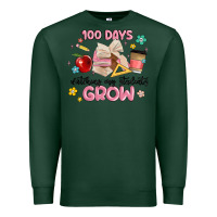 Sports Green 100 days of watching my students grow Premium Sweatshirt - MaliasSmallBusiness