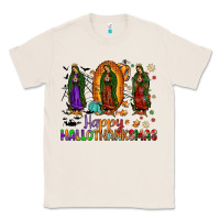 Natural our lady of guadalupe happy hallothanksmas Classic Tee - JahusDesignShop