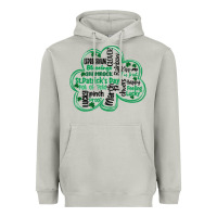 Moon Dust st patricks day shamrock typography Heavyweight Hoodie - MaliasSmallBusiness