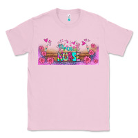 Bubblegum Pink proud nurse libbey glass Classic Tee - BundleAndBundleShop