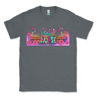Charcoal Heather proud nurse libbey glass Classic Tee - BundleAndBundleShop