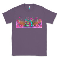 Lavender proud nurse libbey glass Classic Tee - BundleAndBundleShop